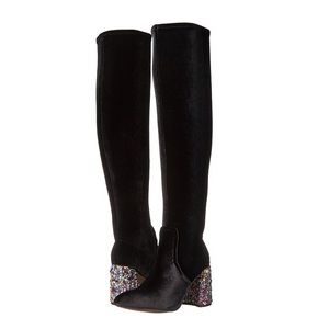 NEW Betsey Johnson Keeva boot sz 8 worn once in the home